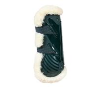 Mouton Vegan Guêtre bamboo élastique vert foncé XS
