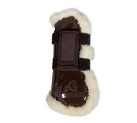 Mouton Vegan Guêtre Velcro choco M