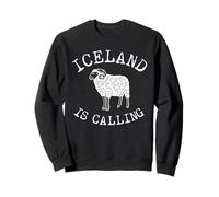 Moutons islandais Vacances Reykjavik Islande Sweatshirt