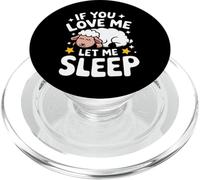 Moutons, si tu m'aimes, Laisse-Moi Dormir PopSockets PopGrip pour MagSafe