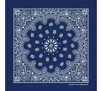 MOUTTY Bandana - 34 Coloris Au Choix Made In USA (Bleu marine)