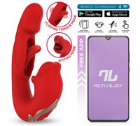 Mouty Intoyou App Double Stimulation Langue Flip-Flap Silicone USB Étanche