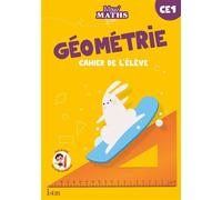 Mouv' Maths - Cahier de géométrie CE1 Edition 2023 - Laurent Duron - Istra - broché - Scolaire / Universitaire