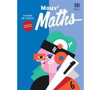 Mouv' Maths CE1 - Fichier élève Edition 2026 - Laurent Duron - Istra - broché - Scolaire / Universitaire
