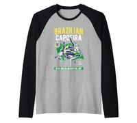 Mouvement brésilien Capoeira Afro Martial Art Manche Raglan