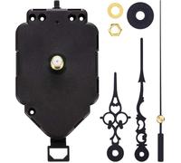 Mouvement d'horloge à pendule DIY Quartz Movement Kit Replacement Pendulum Clock Movement Mechanism (0.9 Inch Shaft Length)