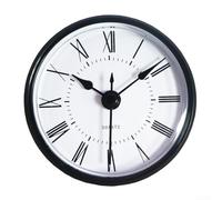 Mouvement d'horloge à quartz 70 mm, chiffres arabes/romains, parfait pour les projets de restauration d'horloge personnalisés (C)