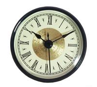 Mouvement d'horloge à quartz 70 mm, chiffres arabes/romains, parfait pour les projets de restauration d'horloge personnalisés (A)