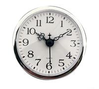 Mouvement d'horloge à quartz de 80 mm pour fabrication d'horlogerie et pièces de rechange fournissant un chronométrage précis alimenté par pile AA avec construction ABS et métal