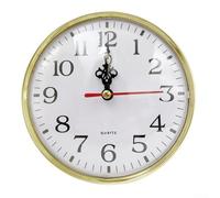 Mouvement d'horloge à quartz silencieux avec chiffres arabes clairs, convient pour la fabrication d'horlogerie ou le remplacement de pièces d'horloge cassées