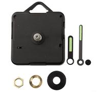 Mouvement d'horloge silencieux avec aiguilles fluorescentes pour fabrication d'horlogerie créative (C)