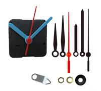 Mouvement Horloge Murale Quartz Silencieux Kit DIY | Design silencieux, pour idéal pour chambre salon, plastique pour robuste, installation simple outils pro