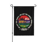 Mouvement ouvrier des femmes Utla Seiu Aala Nous avons le peuple Drapeaux 12x18 pouces Bannière double face Panneau de jardin Non