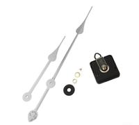 Mouvement Quartz Long Silence Épaisseur 5-8mm(Silver 2) | Technologie quartz silencieuse, haute pour puissance, pour idéal pour grands cadrans de 50 à 60 cm de diamètre
