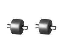 Mouvement sans effort avec notre lot de 2 roues d'aspirateur conçues pour être compatibles avec différents modèles tels que le kit de filtre H11 MAX VWV8 lavable pré-moteur