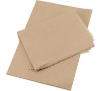 MOUYAT Lot de 500 feuilles de papier sulfurisé épais et antiadhésif pour biscuits, pain, pizzas, frites, four et friteuse à air comprimé 20 x 30 cm