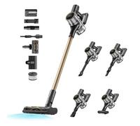 Mova Aspirateur Balai sans Fil S5 Sense,190 AW, 90 Minutes, Brosse multisurface OptiInsight™ avec Design Anti-nœuds, efficacité de Filtration de 99,9%,réglage Intelligent de l'aspiration