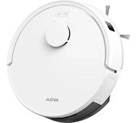 MOVA E20 Plus robot d'aspiration et de balayage avec vidage automatique, navigation LDS, 5000 Pa de puissance d'aspiration, 2 en 1 aspirer et balayer, blanc