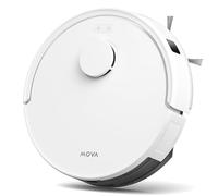 MOVA Robot aspirateur laveur E20 – Navigation LDS, 5 000 Pa, aspirateur et mop 2-en-1 compact blanc