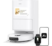 MOVA E40 Ultra - Robot aspirateur & balayeur, 19.000 Pa, vidage automatique, balai MaxiReach, brosse latérale, station tout-en-un, jusqu'à 75 jours de nettoyage