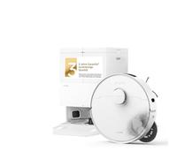 Mova E50 Pro Ultra Robot aspirateur Aspiration 30000 Pa, Pression 12 N, autolavage serpillière 100°C, serpillière Extensible, Station vidage Auto, réservoir Eau 5L & Plaque Lavage autonettoyante