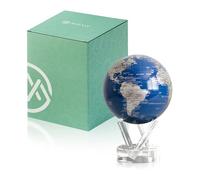 MOVA Globe auto-rotatif, Bleu royal et argent Classic (4.5")