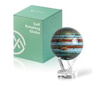 MOVA Globe auto-rotatif, Jupiter Classic (4.5") | globe rotatif solaire, sans piles ni câbles, cadeau pour passionnés d'astronomie, display cinétique premium, déco espace