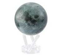 MOVA Globe auto-rotatif, Lune Signature (6") | globe rotatif solaire, sans piles ni câbles, cadeau pour passionnés d'astronomie, display cinétique premium, déco espace