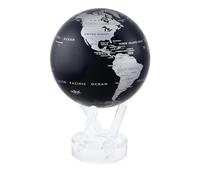 MOVA Globe auto-rotatif, Noir profond et argent Signature (6")