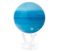 MOVA Globe auto-rotatif, Uranus Classic (4.5") | globe rotatif solaire, sans piles ni câbles, cadeau pour passionnés d'astronomie, display cinétique premium, déco espace
