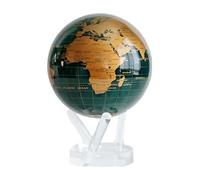 MOVA Globe Carte du Monde Green and Gold 8,5"avec Base, Globe Rotatif à énergie Solaire, Cadeau Unique et Décoration de Maison ou de Bureau pour Hommes, Femmes, Enfants