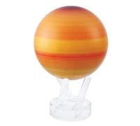 MOVA Globe Série Espace extra-atmosphérique Saturne 4,5" avec base, globe rotatif à énergie solaire, cadeau unique et décoration de maison ou de bureau pour hommes, femmes, enfants