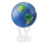MOVA Globe Série Espace extra-atmosphérique Terre 8,5"avec base, globe rotatif à énergie solaire, cadeau unique et décoration de maison ou de bureau pour hommes, femmes, enfants