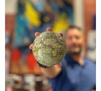 Mova globe terrestre antique vert