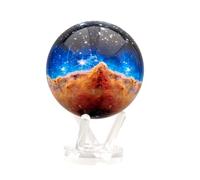 MOVA James Webb Carina Nebula Globe rotatif de 15,2 cm - Écran de bureau à énergie solaire inspiré des images de la NASA, sans piles ni fils, décoration spatiale unique ou cadeau éducatif