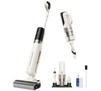 MOVA K30 Mix Aspirateur Balai laveur 18 000 Pa - Brosse Multi-Fonctions, Séchage Air Chaud Anti-Odeurs, 180° Plat