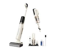 MOVA K30 Mix Aspirateur Balai laveur 18 000 Pa - Brosse Multi-Fonctions, Séchage Air Chaud Anti-Odeurs, 180° Plat
