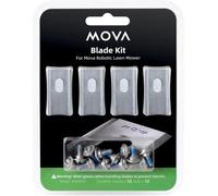 MOVA Kit de lames tondeuse robot - 12 lames & 12 boulons - Compatible ViAX 250/500, MOVA 600/1000