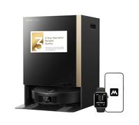 Mova Mobius 60 Robot aspirateur MopSwap, 30 000 Pa, franchit 8 cm, Navigation FlexScope, Chauffage PTC 100 °C pour Planche de Lavage, Nettoyage Efficace et Intelligent