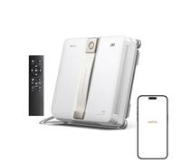 MOVA N1 Robot lave-vitres compact, système de brumisation double, aspiration 8000 Pa, système de sécurité et trajectoire intelligente pour une couverture totale