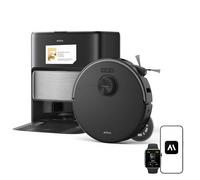 Mova P70 Pro Ultra Robot Aspirateur Laveur, Aspiration 30 000Pa, Moteur 260RPM avec Pression de 12N, Brosse & serpillière Extensibles, système PTC 100°C JetSpray, séchage Rapide en 1h