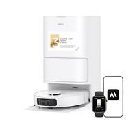 MOVA E40 ULTRA - Aspirateur Laveur à vidage Auto - 19 000 Pa - Technologie de Lavage MaxiReach - Brosse latérale Anti-nœuds