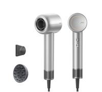 MOVA Sèche-cheveux Shine 10 – 110 000 tr/min silencieux, soin plasma, argent