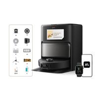 MOVA V50 Ultra Complete - Robot Aspirateur et Laveur avec Vidage Automatique 24 000 Pa, Noir