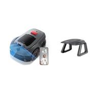 MOVA ViAX 500 Robot Tondeuse + Garage de Protection - Recommandé 600 m², Cartographie à Assistance IA, LiDAR 360° + IA Double Vision, évitement d’Obstacles, trajectoire U, Coupe des Bords