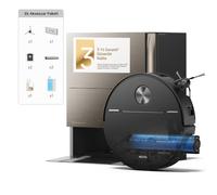 MOVA Z70 Ultra Roller Complete Robot Aspirateur Laveur, Noir Pierre | Aspiration 36 000 Pa, Lavage à l'Eau Fraîche, Brosse Anti-Emmêlement, Franchissement d'Obstacles de 9 cm