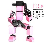Movable Robot Toy Adjustable Action Statue Photo Art Painting Mannequin | Multi-Articulated Changeable Body Assembly | Desktop Decoration Photography Props Drawing Sketching Display Unit