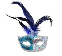 MOVAWAKY Accessoires Carnaval Adulte,Mascarade VéNitien Masque Masque Halloween Femme Masque Visage Carnaval Homme Deguisement Halloween Adulte Couple Fete Pour Bal Masqué, FêTe, Halloween, Carnaval