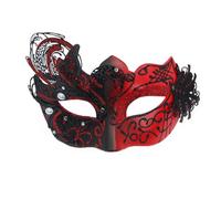 MOVAWAKY Carnaval Costume Femme, Masque De Femmes VéNitiennes Masque Halloween Femme Visage Carnaval De Venise DéGuisement Couple Dentelle Pour Bal Masqué