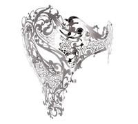 MOVAWAKY Carnaval Costume Femme, Masques VéNitiens Avec Plumes Pour Femme Masque Venitien Masque Carnaval Venise DéGuisement Venise Demi Pour Bal Masqué, FêTe, Halloween,